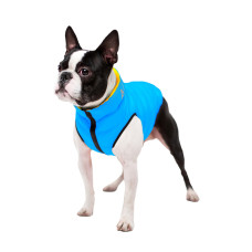 Двостороння курточка AiryVest для собак , розмір M 45, жовто-блакитна