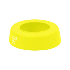 Миска-непроливайка  WAUDOG Silicone, 750 мл жовтий
