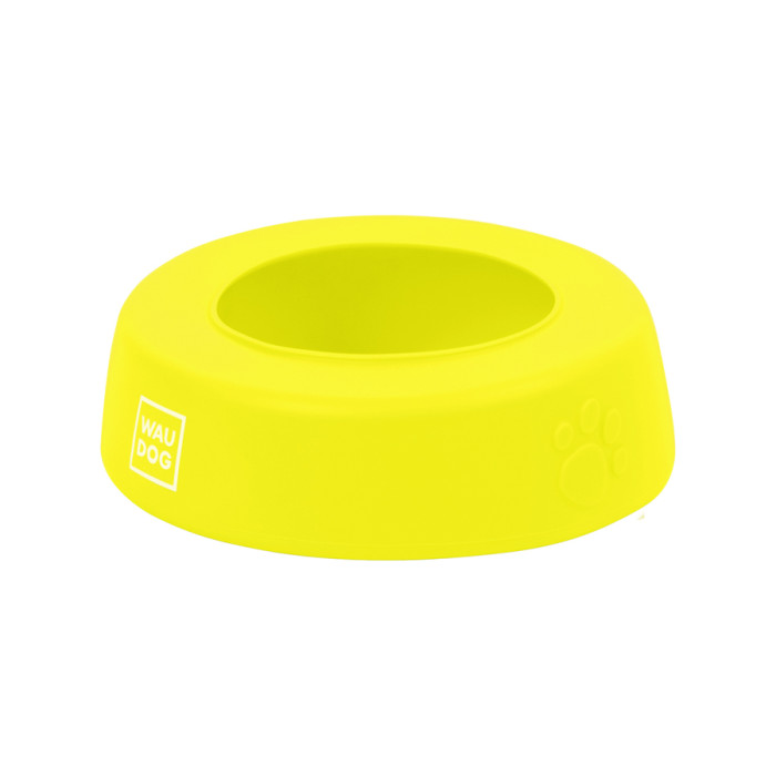 Миска-непроливайка WAUDOG Silicone, 750 мл жовтий