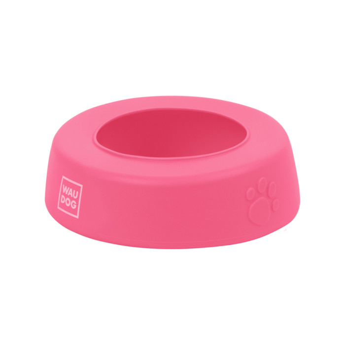 Миска-непроливайка WAUDOG Silicone, 750 мл рожевий