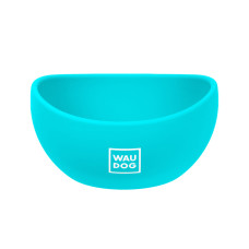 Миска WAUDOG Silicone, 250 мл блакитний