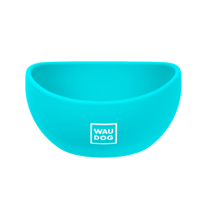 Миска WAUDOG Silicone, 250 мл блакитний