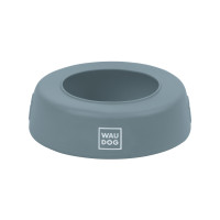 Миска-непроливайка  WAUDOG Silicone, 750 мл сірий
