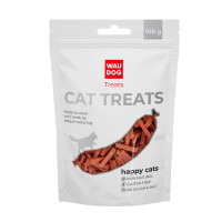 Ласощі для котів WAUCAT Treats "Кролячі смужки, 100 г
