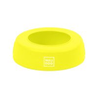 Миска-непроливайка  WAUDOG Silicone, 750 мл жовтий