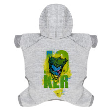 Комбінезон для собак WAUDOG Clothes малюнок "Джокер", софтшелл, M45, B 53-59 см, С 38-42 см