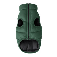 Курточка для собак WAUDOG Re-clothes двостороння, XS30, A 27-30, B 43-45, C 30-33, смарагдовий