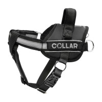 Шлея "Dog Extreme" "POLICE" №1 (В:35-45см) чорний