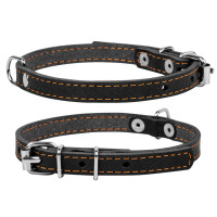 Нашийник "CoLLaR" одинарний (ширина 14мм, довжина 27-35см) чорний