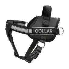 Шлея "Dog Extreme" "POLICE" №2 (В:40-60см), чорний