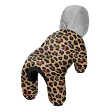 Комбінезон для собак WAUDOG Clothes малюнок "Леопард", S32, В 47-50 см, С 30-33 см
