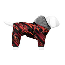 Комбінезон для собак WAUDOG Clothes малюнок "Швидкість Флеша", M45, В 57-60 см, С 41-44 см