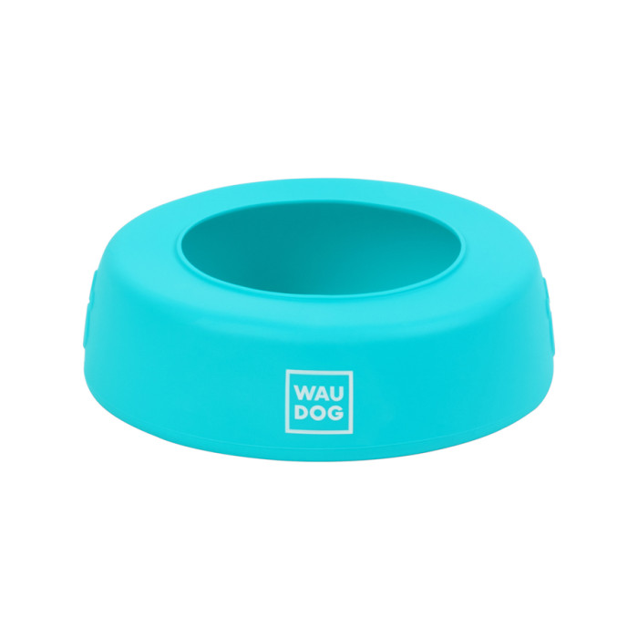 Миска-непроливайка WAUDOG Silicone, 750 мл блакитний