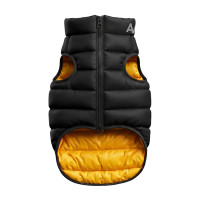 Курточка для собак AiryVest двостороння, XS22, A 20-22, B 33-35, C 19-21, жовто-чорна