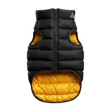 Курточка для собак AiryVest двостороння, XS22, A 20-22, B 33-35, C 19-21, жовто-чорна