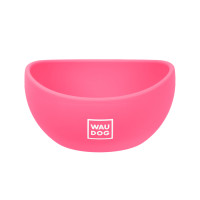 Миска WAUDOG Silicone, 250 мл рожевий