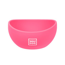 Миска WAUDOG Silicone, 250 мл рожевий