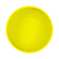 Миска WAUDOG Silicone, 250 мл жовтий