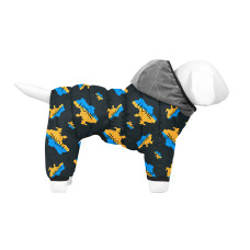 Комбінезон для собак WAUDOG Clothes малюнок "Дім", M35, В 59-62 см, С 37-40 см