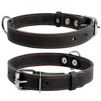 Нашийник "CoLLaR" одинарний (ширина 25мм, довжина 38-50см) чорний