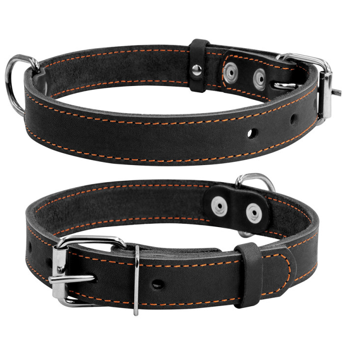 Нашийник "CoLLaR" одинарний (ширина 25мм, довжина 38-50см) чорний