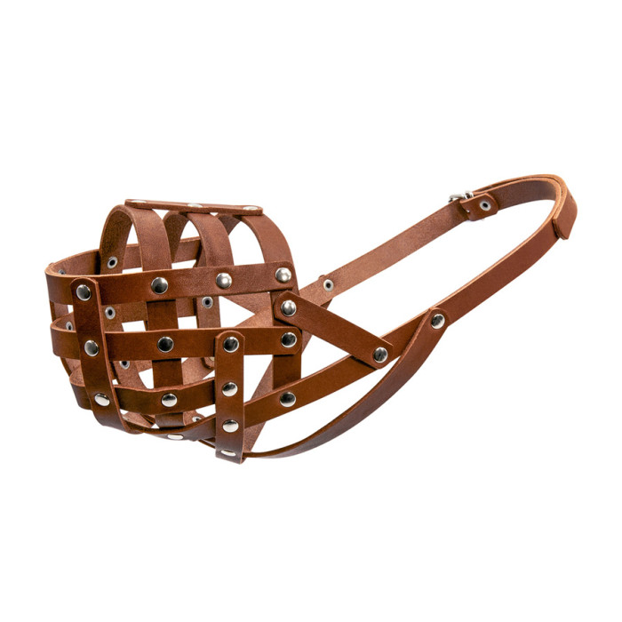 Намордник м'який "CoLLaR" №4 (ротвейлер кобель) коричневий