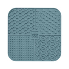 Килимок для злизування WAUDOG Silicone, 190х190х10 мм, сірий