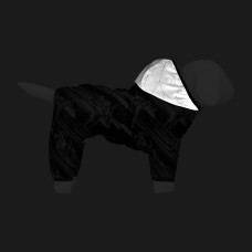 Комбінезон для собак WAUDOG Clothes малюнок "Швидкість Флеша", S35, В 52-55 см, С 31-36 см