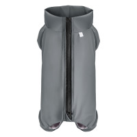 Дощовик для собак WAUDOG Clothes, водонепроникний, XS30, В 43-45 см, С 27-30 см, сірий