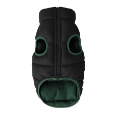Курточка для собак WAUDOG Re-clothes двостороння, XS30, A 27-30, B 43-45, C 30-33, смарагдовий
