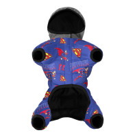 Комбінезон для собак WAUDOG Clothes малюнок "Сила Супермена", M45, В 57-60 см, С 41-44 см