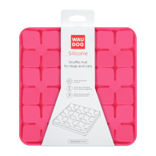 Килимок для пошуку корму WAUDOG Silicone, 205х205х17 мм, рожевий