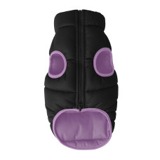 Курточка для собак WAUDOG Re-clothes двостороння, XS25, A 22-25, B 36-38, C 27-30, бузковий