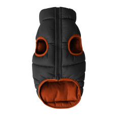 Курточка для собак WAUDOG Re-clothes двостороння, L55, A 52-55, B 77-79, C 50-55, теракотовий