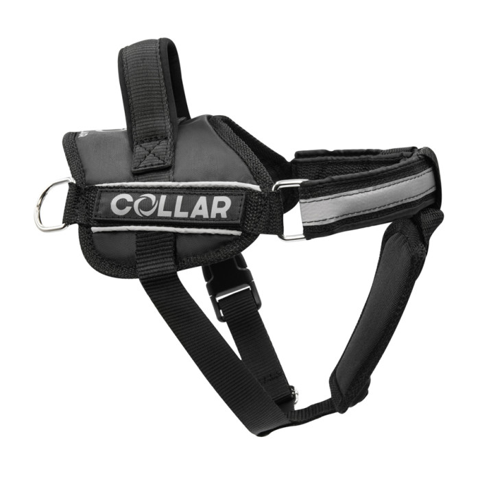 Шлея "Dog Extreme" "POLICE" №1 (В:35-45см) чорний