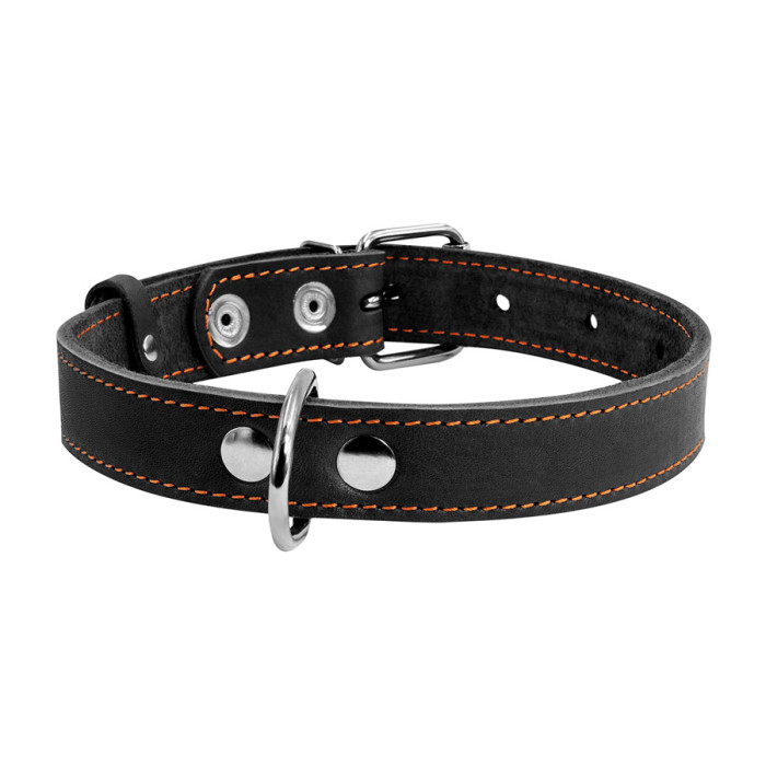 Нашийник "CoLLaR" одинарний (ширина 25мм, довжина 38-50см) чорний