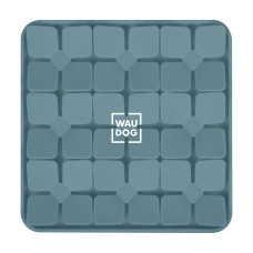Килимок для пошуку корму WAUDOG Silicone, 205х205х17 мм, сірий