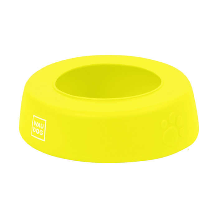 Миска-непроливайка WAUDOG Silicone 1 л жовтий