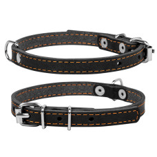 Нашийник "CoLLaR одинарний (ширина 10мм, довжина 22-30см) чорний