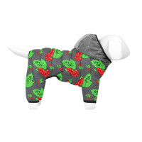 Комбінезон для собак WAUDOG Clothes малюнок "Калина", L55, В 77-79 см, С 47-50 см