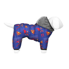 Комбінезон для собак WAUDOG Clothes малюнок "Сила Супермена", M35, В 59-62 см, С 37-40 см