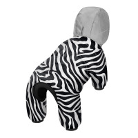 Комбінезон для собак WAUDOG Clothes малюнок "Зебра", L55, В 77-79 см, С 47-50 см
