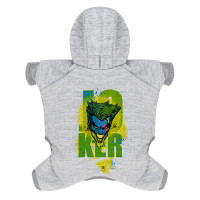 Комбінезон для собак WAUDOG Clothes малюнок "Джокер", софтшелл, M35, B 54-60 см, С 34-40 см