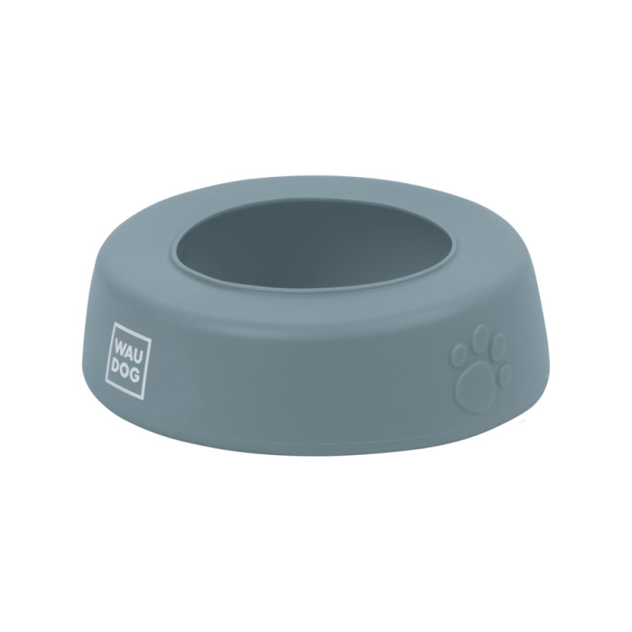 Миска-непроливайка WAUDOG Silicone, 750 мл сірий