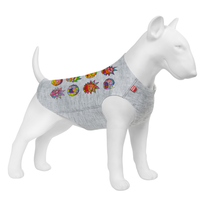 Майка для собак WAUDOG Clothes малюнок "Рік та Морті 1", XS22, B 30-35 см, С 19-24 см