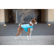 Курточка-накидка для собак AiryVest, S, B 41-51 см, С 25-35 см блакитний