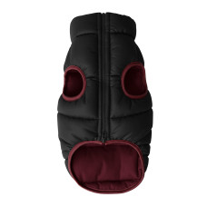 Курточка для собак WAUDOG Re-clothes двостороння, XS22, A 20-22, B 33-35, C 19-21, бордовий