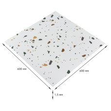 Самоклеюча LVT плитка 600х600х1.5мм (D) SW-00001592