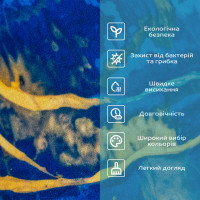 Вологопоглинаючий килимок 500х800х3мм SW-00002541