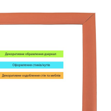 Молдинг 5000х18х1мм Рожеве золото SW-00002685